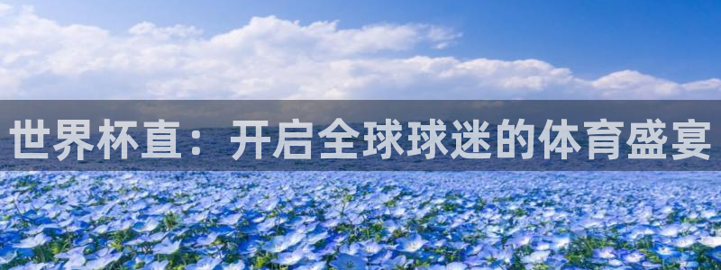 世界杯预选赛亚洲区赛程：世界杯直：开启全球球迷的体育盛宴